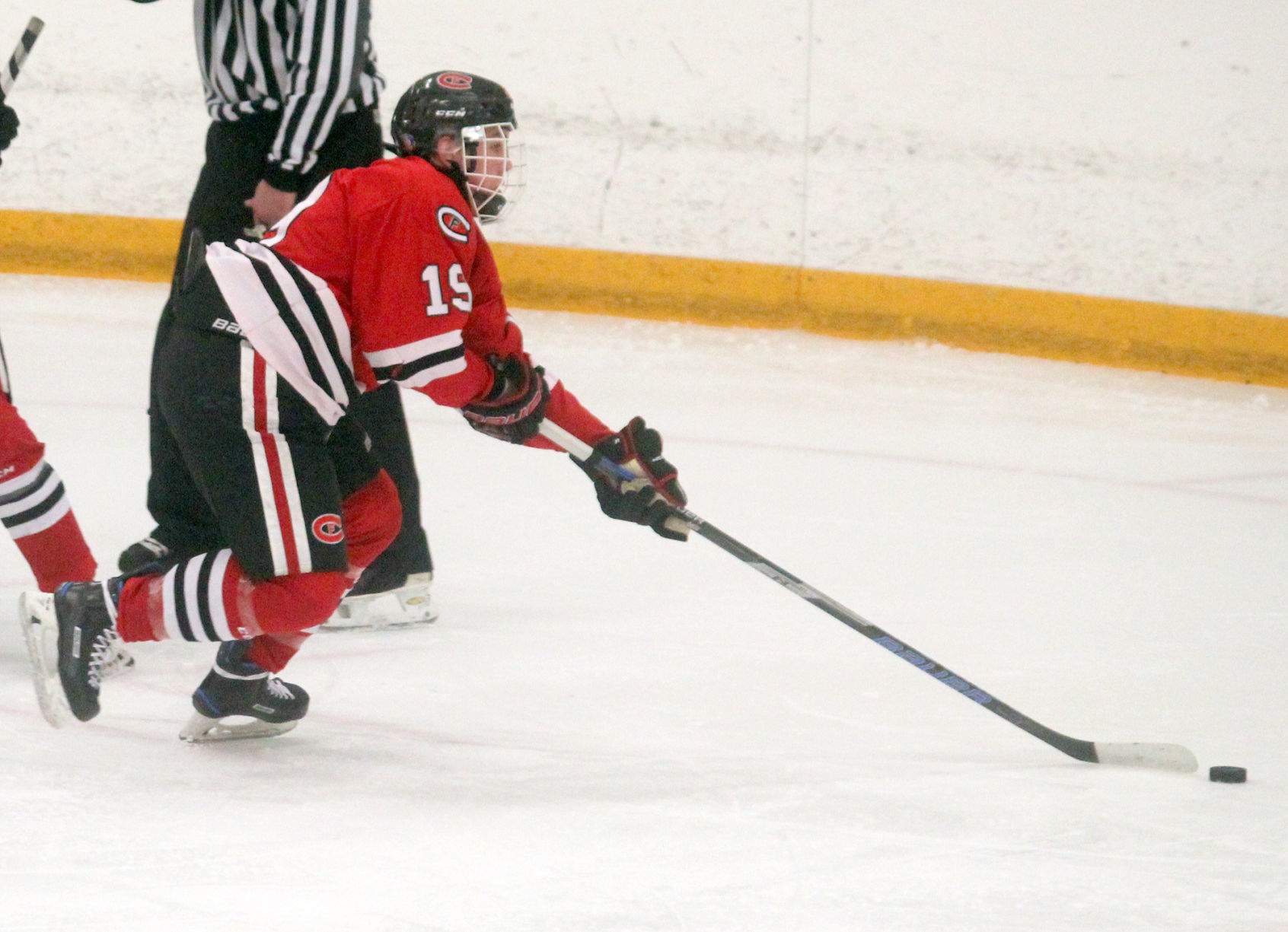 Chi-Hi boys hockey at Eau Claire North 2-19-19